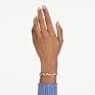 Brățară Constella, Tăieturi mixte, Albastră, Placat cu rodiu - Swarovski, 5722479