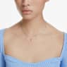 Matrix pendant, Square cut, Blue, Rhodium plated - Swarovski, 5723568