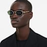 Sunglasses, Oval shape, Green - Swarovski, 5724511