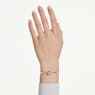 Idyllia bracelet, Crystal pearl, Mixed cuts, Flower, Multicolored, Rose gold-tone plated - Swarovski, 5730361
