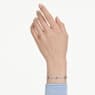 Imber bracelet, Round cut, Blue, Rhodium plated - Swarovski, 5730679