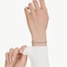 Bracciale Tennis Imber Emily, Taglio Round, Nero, Placcato rodio - Swarovski, 5734238