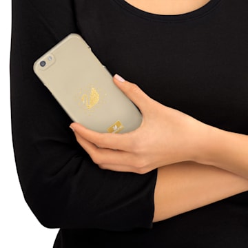 Swan Golden Smartphone Case with Bumper, iPhone® 7 - Swarovski, 5268118