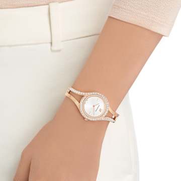 Eternal watch, Swiss Made, Metal bracelet, Rose gold tone, Rose gold-tone finish - Swarovski, 5377576