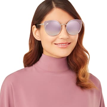 Swarovski Sunglasses, SK0173 - 16C, Gray - Swarovski, 5411619