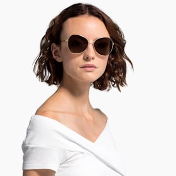 Swarovski sunglasses, SK266-32G, Brown - Swarovski, 5512850