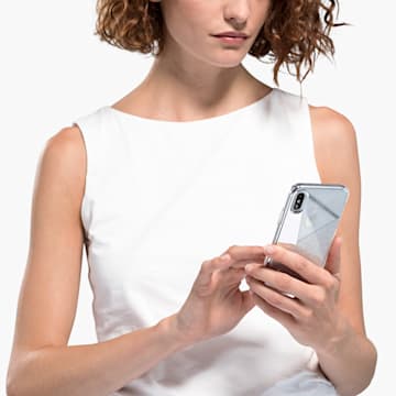 Subtle Smartphone 套, iPhone® X/XS, 银色 - Swarovski, 5522076