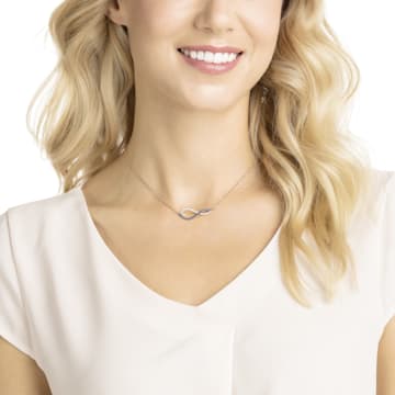 Lemon necklace, Multicolored, Mixed metal finish - Swarovski, 5528730