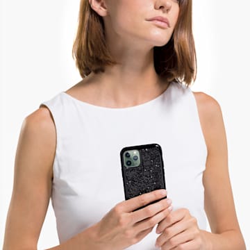 Étui pour smartphone Glam Rock, iPhone® 11 Pro, Noir - Swarovski, 5531147