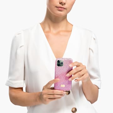 High Love smartphone case, iPhone® 11 Pro, Pink - Swarovski, 5531151