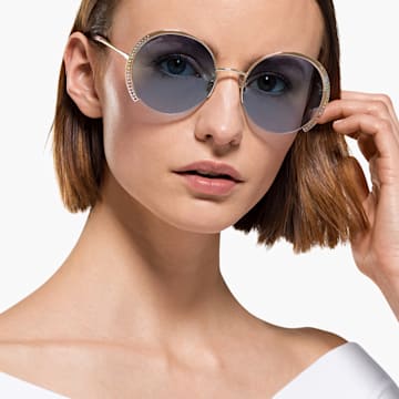 Swarovski sunglasses, SK0280-H 32W , Blue - Swarovski, 5537324