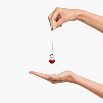 Ornament Moș Crăciun care se leagănă - Swarovski, 5544533
