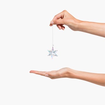 Decoración Estrella, Shimmer, mediana - Swarovski, 5545450