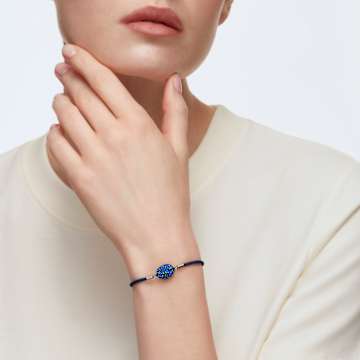 สร้อยข้อมือ Swarovski Power Collection, ธาตุน้ำ, น้ำเงิน, สเตนเลสสตีล - Swarovski, 5568270