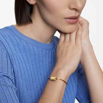 Orbita Armband, Oktagon-Schliff, Mehrfarbig, Goldlegierungsschicht - Swarovski, 5616643