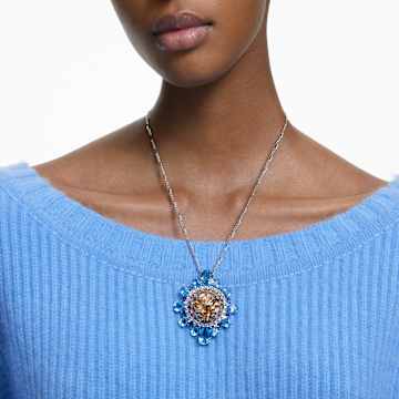 Broche Curiosa, Multicolore, Métal rhodié - Swarovski, 5618272