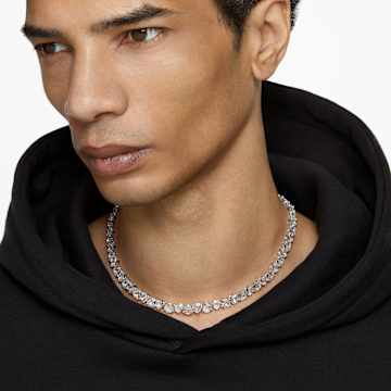 Collier Millenia, Taille trillion, Blanc, Métal rhodié - Swarovski, 5621138