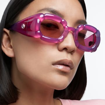 Sunglasses, Statement, Pink - Swarovski, 5625298