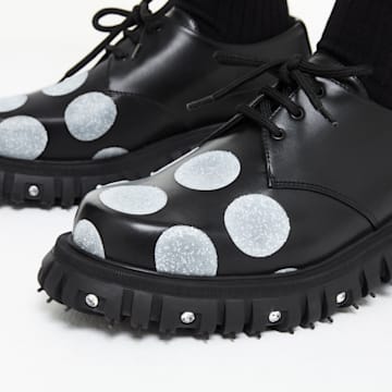 Phileo 005 Crystal Derby shoe, Black - Swarovski, 5675284