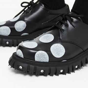 Phileo 005 Crystal Derby shoe, Black - Swarovski, 5675288