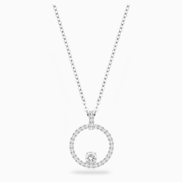 Creativity Circle Pendant White Rhodium Plated Swarovski Com - Swarovski Hollow Crystal Circle Pendant Creativity Circle Pendant White Rhodium Plated Swarovski Com - Swarovski Hollow Crystal Circle Pendant