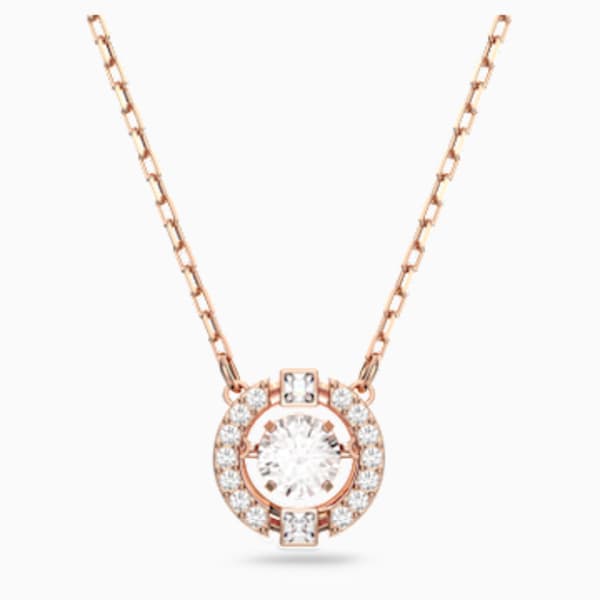 Swarovski Sparkling Dance Kolye Yesil Rodyum Kaplama Swarovski Com