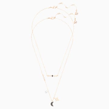 Swarovski symbolic moon necklace set Clearance