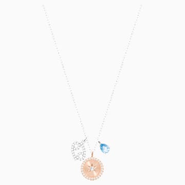Zodiac Kolye Ucu Yengec Turkuaz Rodyum Kaplama Swarovski Com