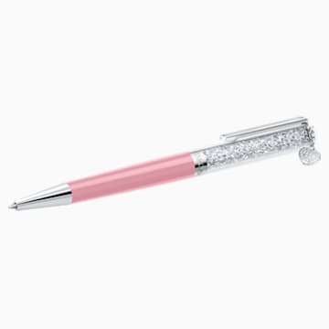 Crystalline Heart Ballpoint Pen, Pink 