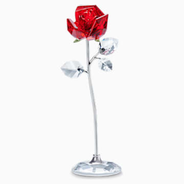 Rves Fleuris  Rose rouge grand modle  Swarovskicom
