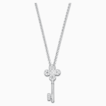 Noble Key Pendant White Rhodium Plated Swarovski Com - Swarovski Noble Key Pendant Noble Key Pendant White Rhodium Plated Swarovski Com - Swarovski Noble Key Pendant