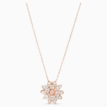 Eternal Flower Pendant Pink Rose Gold Tone Plated Swarovski Com - Swarovski Rose Gold Flower Pendant Eternal Flower Pendant Pink Rose Gold Tone Plated Swarovski Com - Swarovski Rose Gold Flower Pendant