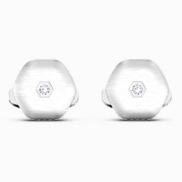 Theo Air Element Kol Dugmesi Beyaz Swarovski Com