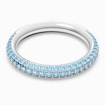 Stone ring, White, Rhodium plated | Swarovski