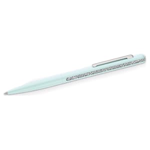 New Crystal Topped Pastel Ballpoint Pens White 