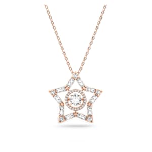 White, Rose gold-tone plated | Swarovski