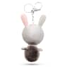 Mathilde bag charm, Rabbit, Gray, Stainless steel - Swarovski, 5020921
