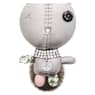 Mathilde bag charm, Rabbit, Gray, Stainless steel - Swarovski, 5020921