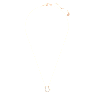 Towards necklace, Horse shoe, White, Rose gold-tone plated - Swarovski, 5094964