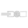 Extender Angelic, Taglio Round, Bianco, Placcato rodio - Swarovski, 5099269