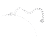 Attract set, Round cut, White, Rhodium plated - Swarovski, 5113468