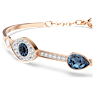 Symbolica bangle, Evil eye, Blue, Mixed metal finish - Swarovski, 5171991