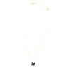 Colgante Swan, Cisne, Pequeño, Negro, Baño tono oro rosa - Swarovski, 5204133