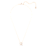 Swarovski Sparkling Dance necklace, Round cut, White, Rose gold-tone plated - Swarovski, 5272364