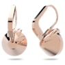 Pendants d'oreilles Bella V, Taille ronde, Ton doré, Placage de ton or rosé - Swarovski, 5299318