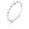 Vittore ring, Marquise cut, White, Rhodium plated - Swarovski, 5354786
