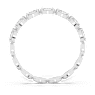 Vittore ring, Marquise cut, White, Rhodium plated - Swarovski, 5354786