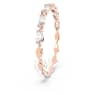 Vittore ring, Marquise cut, White, Rose gold-tone plated - Swarovski, 5366573