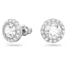 Angelic set, Round cut, White, Rhodium plated - Swarovski, 5367853