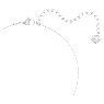 Magic pendant, Snowflake, White, Rhodium plated - Swarovski, 5428432